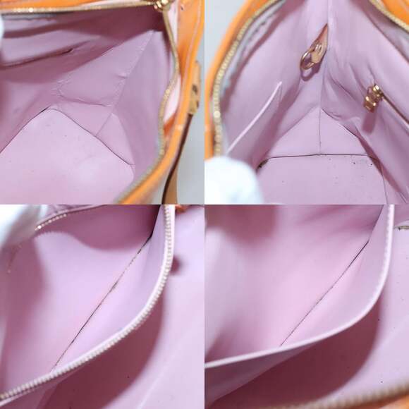 LOUIS VUITTON Monogram Vernis Houston Bag Marshmallow Pink M91302 - Picture 12 of 13